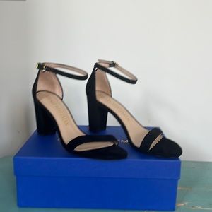 COPY - Stuart Weitzman nearlynudes suede city sandals